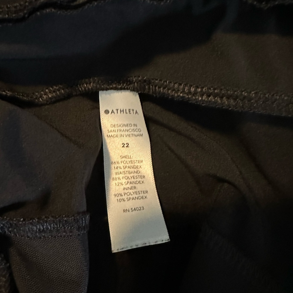 Athleta Classic Black Soho Skort - Picture 3 of 4